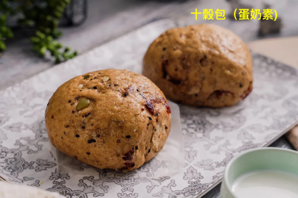 金門•京采 十榖包(蛋奶素) Multigrain with cheese Bun 6入