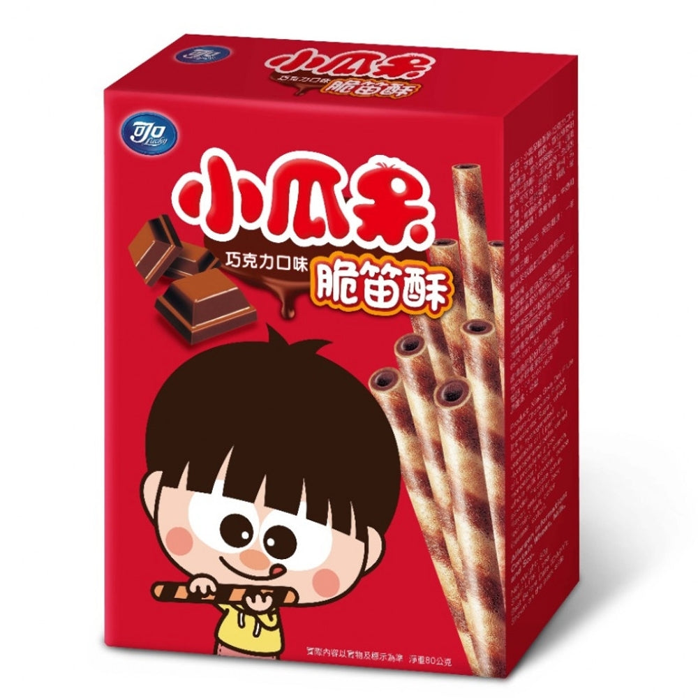 小瓜呆脆笛酥 巧克力 Kokou Milkzy Crunchy Sticks Chocolate