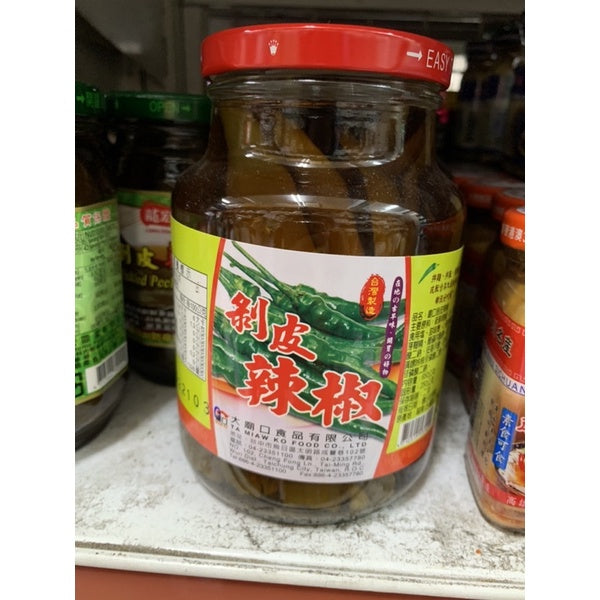 廟口 剝皮辣椒650g