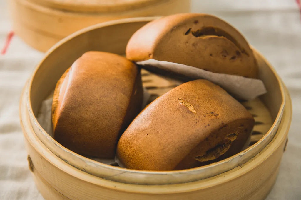 Jingcai Brown Sugar Buns 京采 黑先生饅頭