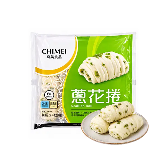 奇美 蔥花捲 420g Chimei Spring Onion Steamed Roll