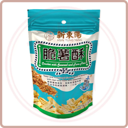 新東陽 脆薯酥 Hsin Tung Yang Cracker with Seaweed and Tuna Floss 80g