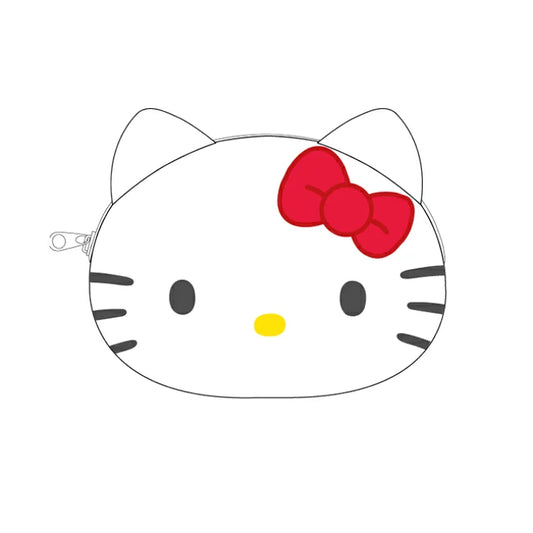 凱蒂貓造型絨毛斜背小包