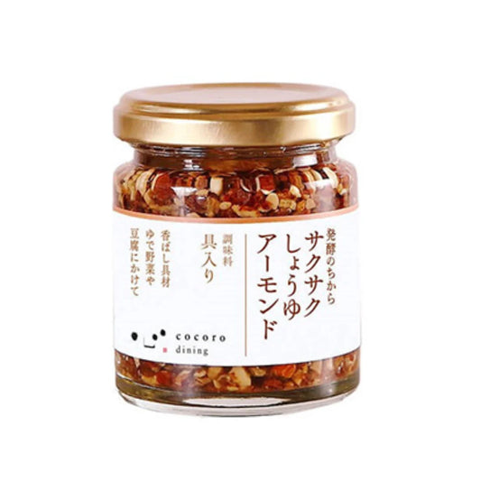 Crunchy Soy Sauce with Crushed Almond 90g
