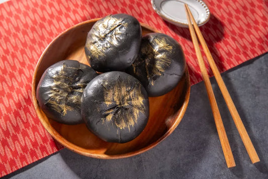 金門•京采 黑金包 custard bun 6入