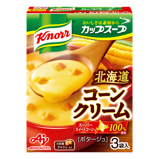 Ajinomoto Knorr Corn Cream Potage Soup Stock 3p 55.8g