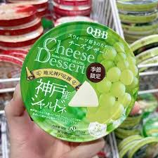 Japan QBB Cheese Dessert - Kobe Grapes  Limited time only