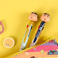 蠟筆小新 3色原子筆 張眼